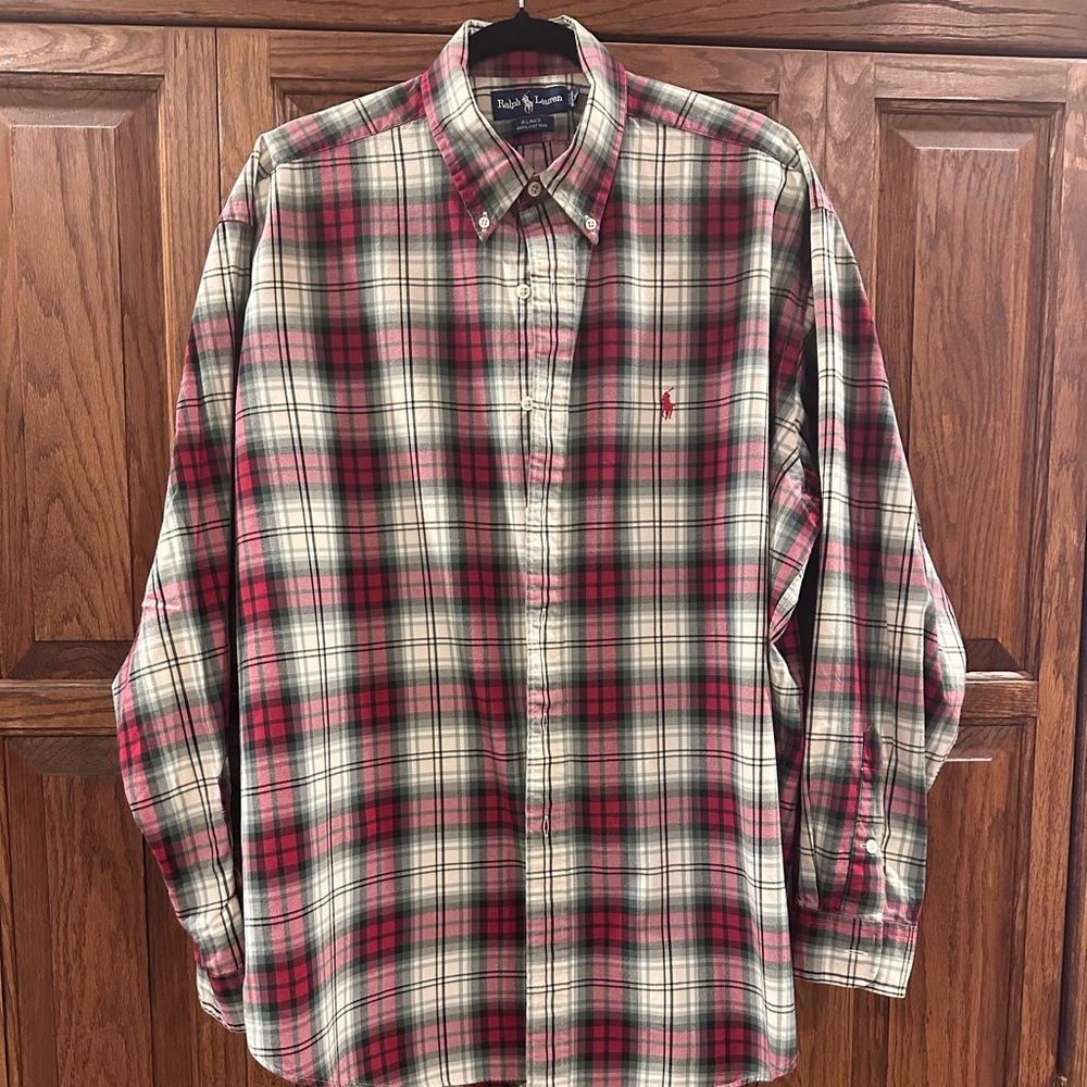 Size XL
Blake Polo long sleeved button down dress shirt
Never worn without tags